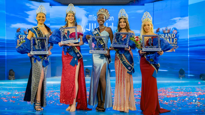 एवलिन नीम मोहम्मद सालेह मिस ओशियन वर्ल्ड २०२५ची विजेता, भारताची पारुल सिंह फर्स्ट रनर-अप